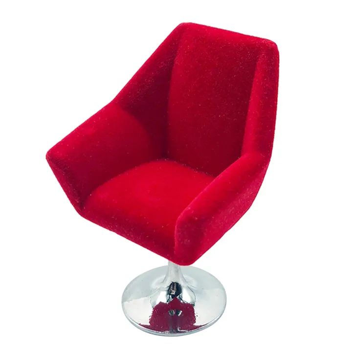 1:12Mini%20Armchair,%20Mini%20Miniature%20Flocking%20Armchair%20-%20Image%204