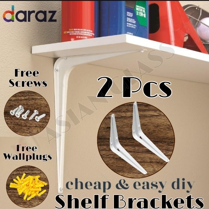Shelf Bracket / L Bracket 2Pcs