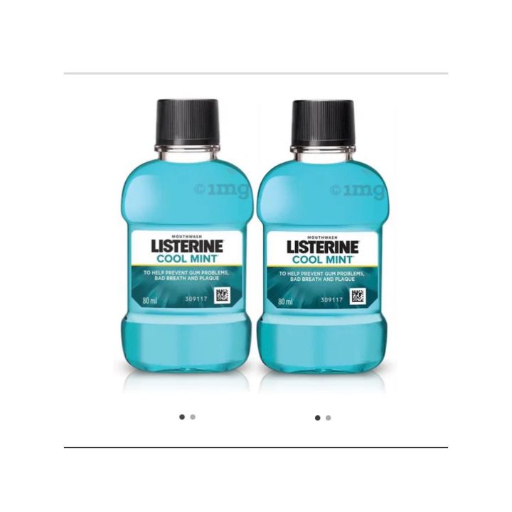 Listerine Cool Mint Mouth Wash 2pcs