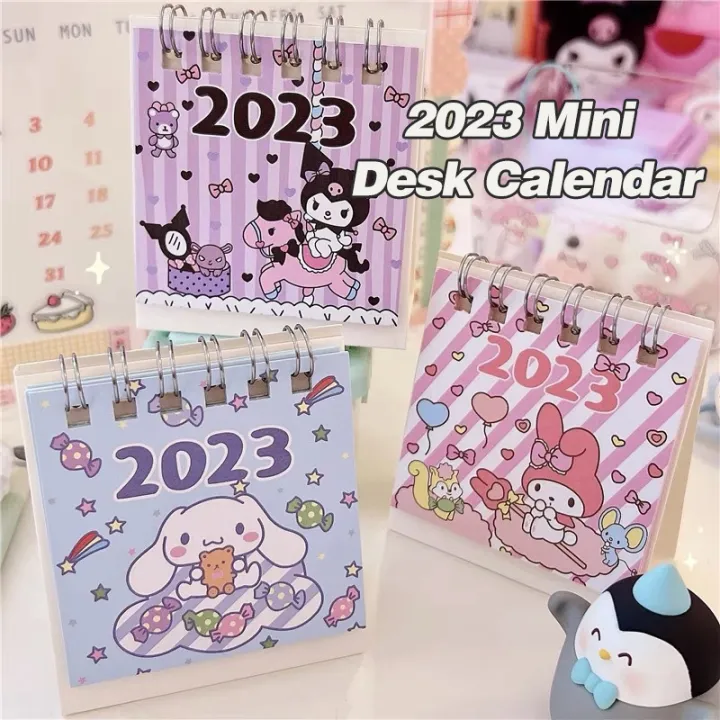 2023 Desktop Calendar Small Calendar Memo Plan Book Small Note Calendar Desktop Ornamemt