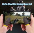 4PCS Newest Finger Cover Breathable Game Controller Finger Sleeve For  Sweat Proof Non-Scratch Touch Screen Gaming Thumb Gloves. 