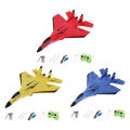 3 Colors Remote Control Airplane Epp Rc 2 Channel Night Fixed-Wing Glider Plane Rtf Kids Boys Toys. 