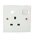 13A Square Pin Switch Socket Plug Point. 