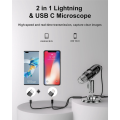 1Set Digital Microscope Camera USB 1440P HD Inspection Camera 50X-1600X Magnification Pocket Microscopes Portable. 