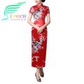 Epoch Chinese Cheongsam Dress Chinese Floral Print Cheongsam Dress with High Side Split Slim Fit Qipao for Summer Spring Retro Style Cheongsam. 