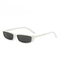 ZEBF-1PC Small Rectangle Sunglasses Women Retro Brand Designer Sun Glasses Vintage Square Narrow Frame Eyewear Female UV400 Shades. 