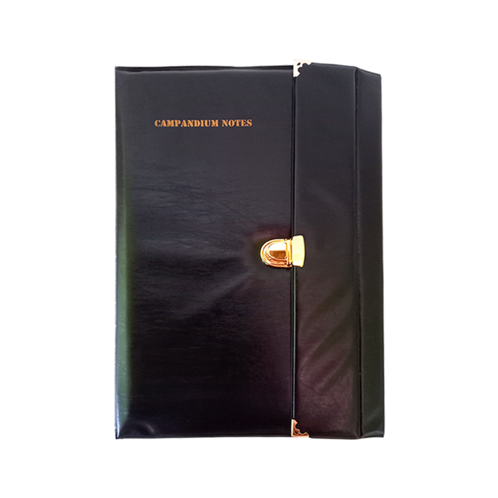 Campandium Golden Lock File | Office Document File Folder With Sliver Lock for Office, Students and Professionals