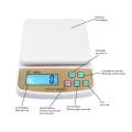 Electronic Compact Scale SF-400A Digital Multipurpose Kitchen Scales 0.1g to 10kg Big LCD Display. 
