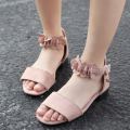 Girls Sandals2023New Little Girl Princess Shoes Children's Sandals Summer Medium and Large Children Western Style Parent-Child Student Shoes. 