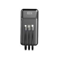 Aspor A316 20000mAh 22.5W Portable Power Bank  (PD & QC 3.0), an LED battery indicator, and four output ports. 
