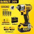 【5-year warranty】Dewait Original 20v lmpact Wrench Cordless Heavy Duty Brushless Wrench Impact Driver Ratch Wrench Drill. 