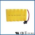 7.2V AA 700mAh Rechargeable battery pack AA 700 mah for Remote Control Car Electric Toys walkman emergency lights nicd. 