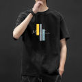 Yfashion Men Cotton T Shirt Summer Casual Slim Fit Tops Fashion Simple Round Neck Short Sleeve T Shirt color. 