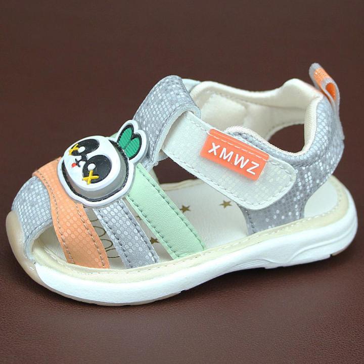 Baby Summer Soft Bottom Cloth Sandals Squeaky Shoes Boys and Toddlers Coolname Sneaker Lingting Shoes0To2Baby Girl Toddler Shoes Years Old