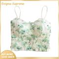 Enigma- Women Sling Vest Floral Lace Embroidered Sling Tank Top Sleeveless Camisole for Women Padded Suspender Style Vest Fashion Bodycon Floral Cami. 