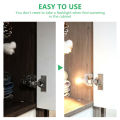 lowest price 10PCS Cabinet Hinge LED Sensor Light For Wardrobe Cupboard Kitchen Door Closet. 