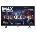 IMAX 43″ Full HD QLED Smart android Frameless TV + 3 Years company warranty. 