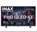 IMAX 43″ Full HD QLED Smart android Frameless TV + 3 Years company warranty. 
