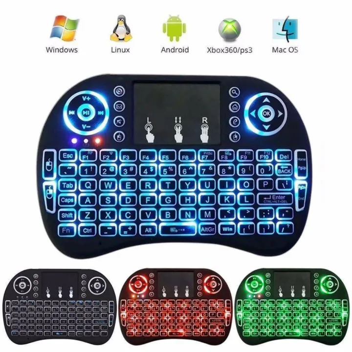 Wireless%20Mini%20Keyboard%20Remote%20Control%20Touchpad%20For%20Smart%20TV%20Android%20TV%20Box%20PC%202.4GHz%20With%20RGB%20Backlit(Black)%20-%20Image%208