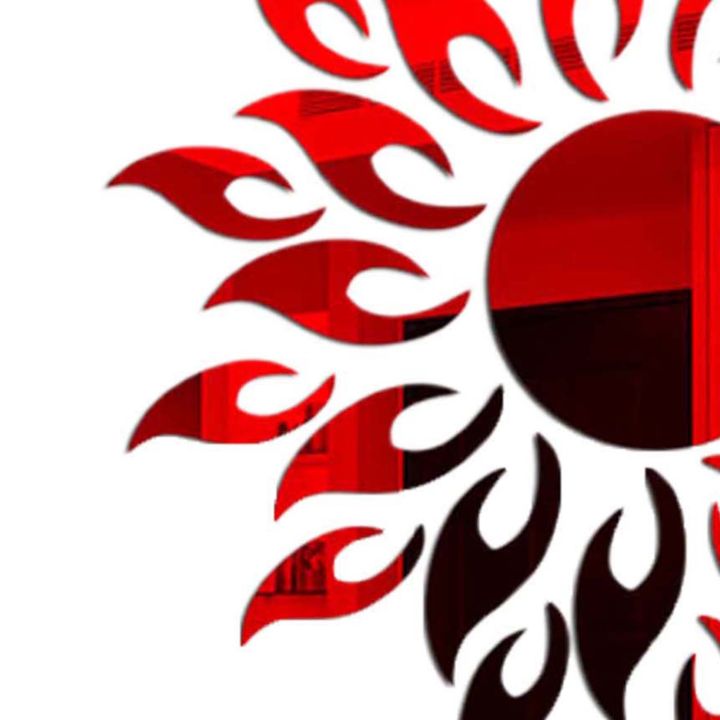 Wall%20Sticker%20Sunflower%20Shape%20Home%20Decor%20Acrylic%20Decorating%203D%20Mirror%20Background%20Ornaments%20for%20Living%20Room%20-%20Image%204