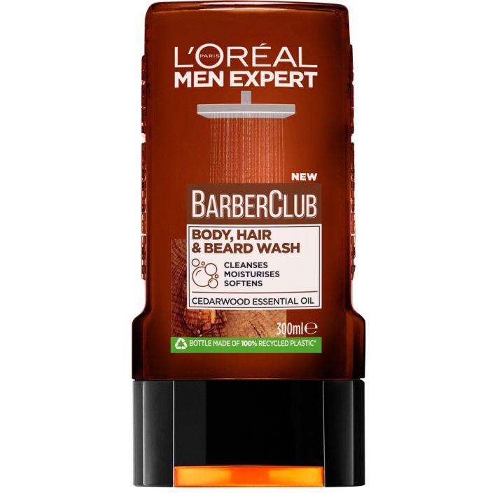 L'Oréal Paris Men Expert Barber Club Hair Beard & Body Wash 300ml