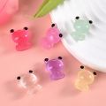 Funny Micro Landscape Mini Glow Frogs Cute Glow At Dark Luminous Frog Ornaments Small Garden Frogs Miniatures Fish. 