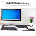 Wenefang Portable Docooler Oversized Gaming Mouse Pad Keyboard Shortcuts Mouse Pad Computer Office Waterproof Non-slip Large Desk Pad. 