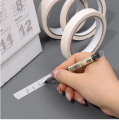 20M White Masking Tape Drawing No Trace Writable Masking Tape Automobile Handwritten White Painting Paper School Supplies Wall Trim Tape 1Roll. 