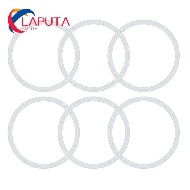 Easy to Replace Gasket for Water Bottle Cap 6pcs Water Bottle Gasket Replacement for Owala Freesip Easy to Replace Silicone Lid Seal O Ring Sealing Gaskets Durable Leak-proof for Replacement for Owala