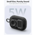 Soundcore Select 4 Go Portable Bluetooth Speaker by Anker, IP67 Waterproof/Dustproof, Ultra-Portable Speaker, Wireless, 20H Playtime, Floatable, Powerful Sound, Electronics for Outdoors/Home/Travel. 