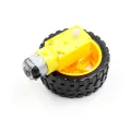 【VA VA VOOM】Motor Smart Car Gear Motor Diy Kit Wheels Smart Car Chassis Motor Robot Control Car Gear Motor. 