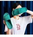 【WEJA】Summer Unisex Slippers Women Solid Color Eva Indoor Bath Thick Platform Men Anti Slip Soft Home Flip Flops Comfort Beach Sandals. 