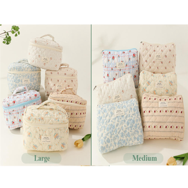 Large%20Capacity%20Makeup%20Bag%203%20Pcs%20Cotton%20Quilted%20Makeup%20Bag%20Aesthetic%20Floral%20Toiletry%20Bag%20for%20Women%20-%20Image%203