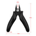 【StyleVoyager】3.5 Inch Diagonal Pliers Mini Wire Flush Cutter Mini 170 Oblique Cutting Pliers Wires Insulating Rubber Handle Model Pliers. 
