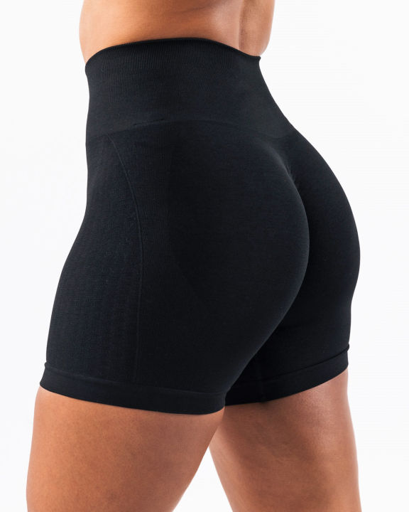 NCLAGEN%20Women's%20Seamless%20Gym%20Yoga%20Shorts%20Jacquard%20Fitness%20Leggings%20Workout%20Squat%20Proof%20High%20Waist%20Sports%20Tights%20Butt%20Scrunch%20-%20Image%203