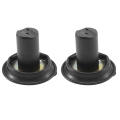 2Pcs Carburetor Vacuum Piston Diaphragm Slide Accessories Component for Yamaha DRAGSTAR XVS650 XVS450 Drag V Star XVS Plunger Diaphragm Parts. 