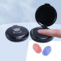 1PC Fingerprint Ink Pad Thumbprint Ink Pad For Notary Fingerprint Id Security Identification Cards Supplies Fingerprint Kit Fugar. 