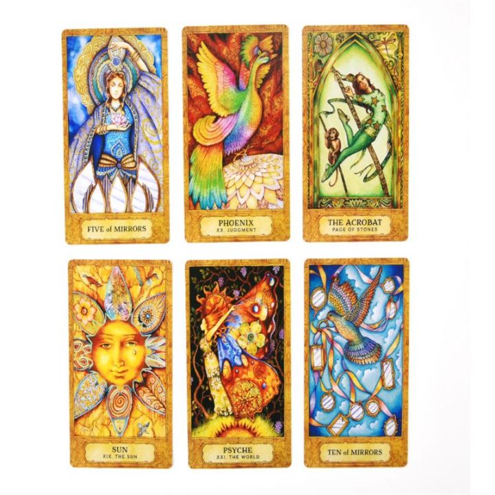 【The Timber Loft】78 Cards Deck Chrysalis Tarot Full English Oracle Family Party Board Games Toy N58B