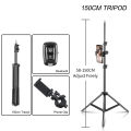 Selfie Tripod 1/4 Screw Light Stand Wireless Bluetooth-compatible For Phone Camera Photo Studio Softbox Ring Light With Holdel. 
