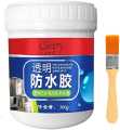 Transparent Waterproof Adhesive 300g, Waterproof Insulating Sealant, Invisible Waterproof Glue, Waterproof Anti-Leakage Glue, Suitable for Kitchen, Bathroom. 