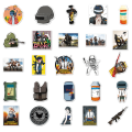 20/40/60 pcs of PUBG stickers Mobile Game sticker pack. 