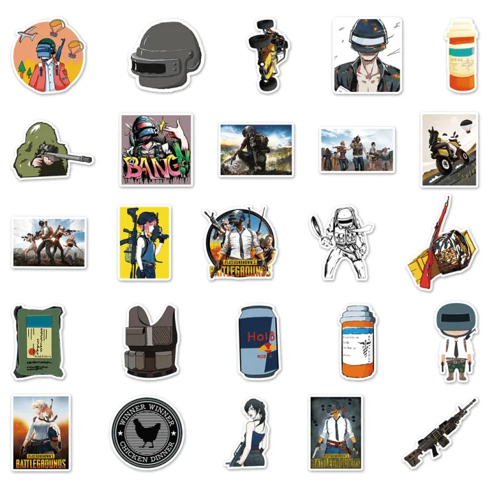 20/40/60%20pcs%20of%20PUBG%20stickers%20Mobile%20Game%20sticker%20pack%20-%20Image%203