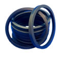 Rubber Hand Band O-Ring Style Grip Rings Wristband Bracelet 2Pcs. 