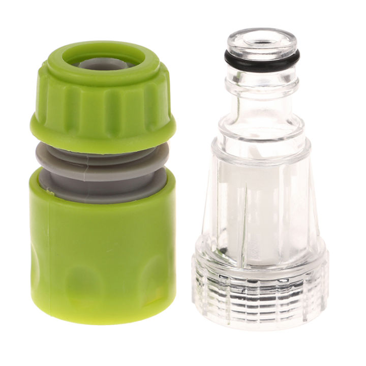 Water Connector +filter Accessories Car Washer Adapter Pressure Washer Filters Nets Hose Pipe Fitting Nozzle Garden