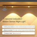 【Buy 1 Get Free Gift Warmtaste 60/80CM Led Motion Sensor Under Cabinet Light USB Rechargeable Magnetic Ultra Thin Kitchen Lamp 3-Color Dimming Cat Eye Light Strip for Room Wardrobe Wall. 