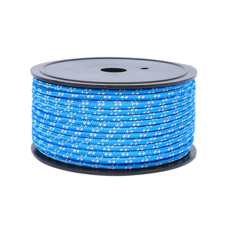 Outdoor Tent Ropes Roll Reflective Ropes,Blue | Daraz.lk