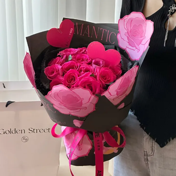 Floral%20Packaging%20Materials%20Flower%20Bouquet%20Packaging%20Rose%20Flower%20Packaging%20Bag%20Flower%20Shop%20Love%20Flower%20Wrapping%20Paper%20-%20Image%205