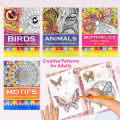 Advanced Coloring Book Creative Patterns Coloring Book Language New Fashion Gift. 