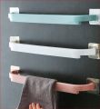 Towel Holder For Bathroom, Self Adhesive Punch-Free Plastic Bathroom Towel Bar, Modern Towel Rail Bathroom for Home Kitchen Bathroom, Towel Stand. 