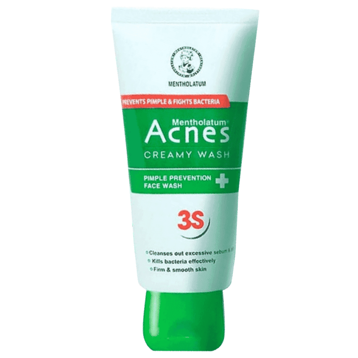 Acnes Creamy Face Wash (Pimple care) 100g